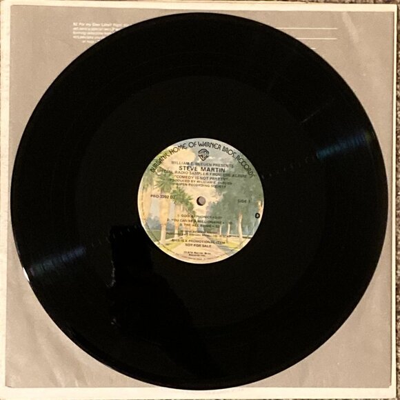 Vintage 1979 Steve Martin Comedy Is Not Pretty Radio Sampler Promo Album - Picture 3 of 5